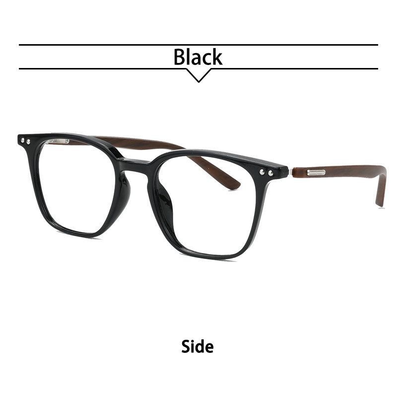Kocolior Unisex Full Rim Square Tr 90 Alloy Photochromic Reading Glasses 766121.