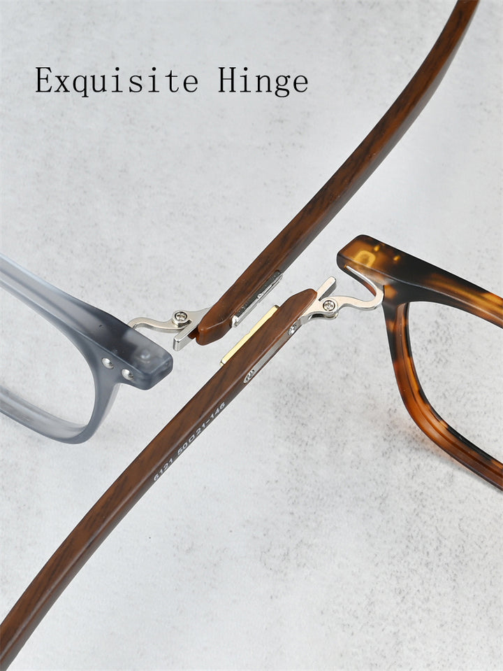 Kocolior Unisex Full Rim Square Tr 90 Alloy Photochromic Reading Glasses 766121 — view 1 | Kocolior at FuzWeb