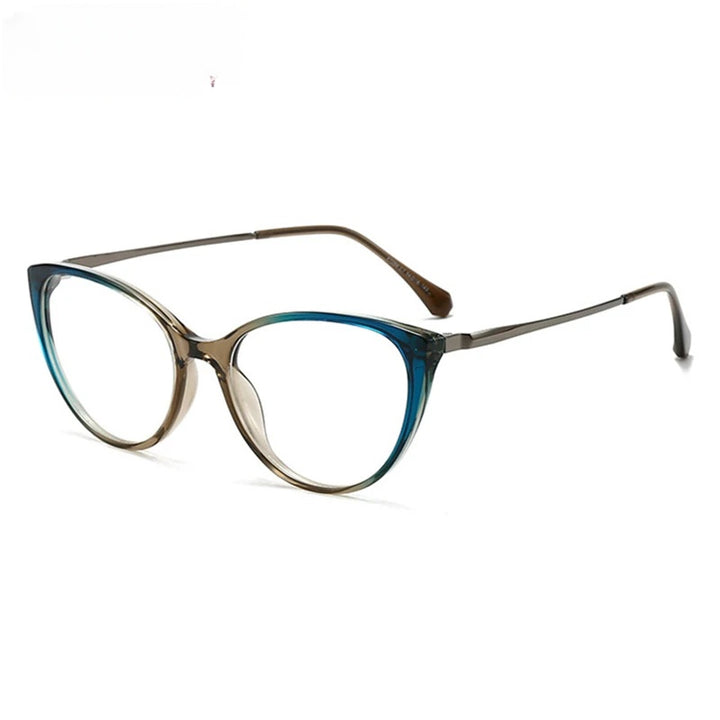 Chashma Ochki Womens Full Rim Cat Eye Fashion Acetate Eyeglasses 341084 — view 1 | Chashma Ochki at FuzWeb