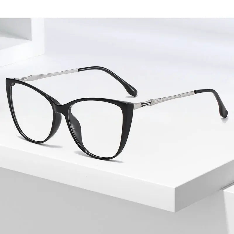 Kansept Unisex Full Rim Cat Eye Tr 90 Metal Frames 784000 FuzWeb