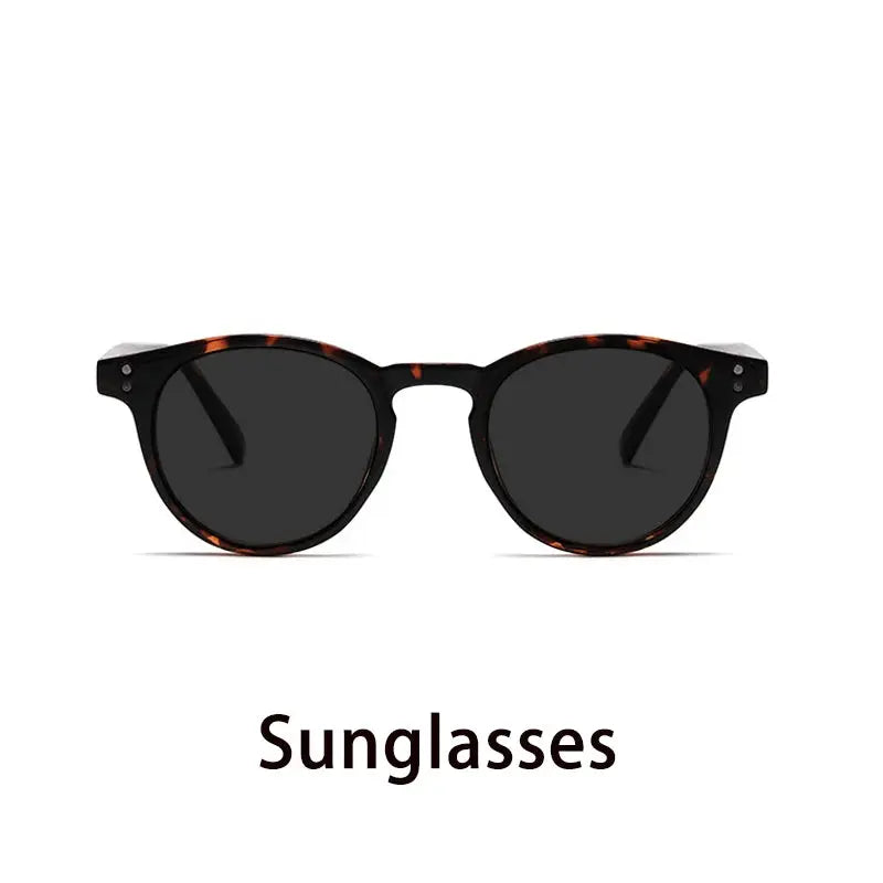 Kocolior Unisex Full Rim Round Acetate Hyperopic Reading Glasses 3313.