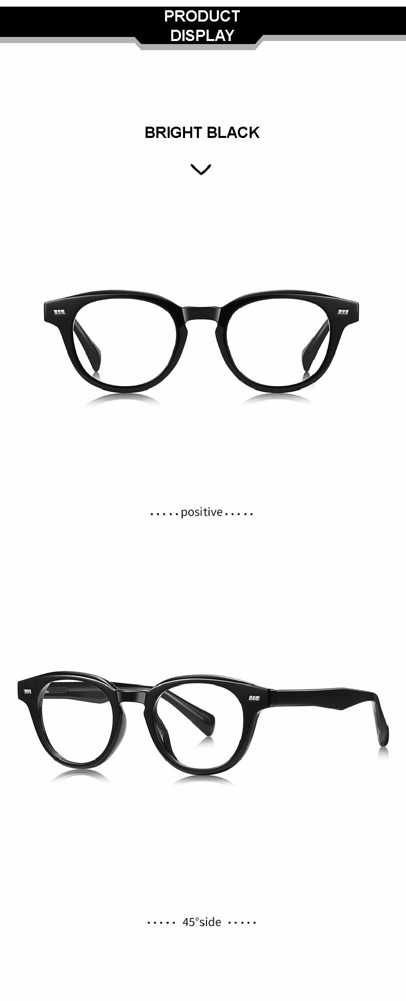 Chashma Ottica Unisex Full Rim Round Tr 90 Alloy Eyeglasses 774106 FuzWeb
