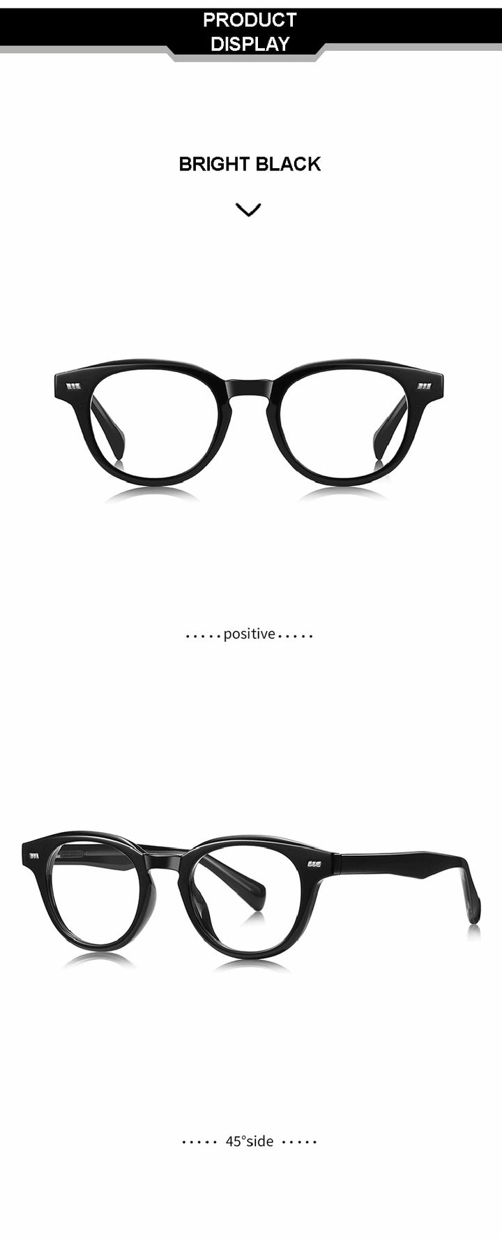 Chashma Ottica Unisex Full Rim Round Tr 90 Alloy Eyeglasses 774106 FuzWeb