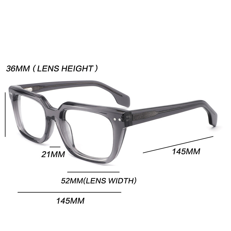 Gatenac Unisex Full Rim Square Acetate Reading Glasses G882211 — view 1 | Gatenac at FuzWeb