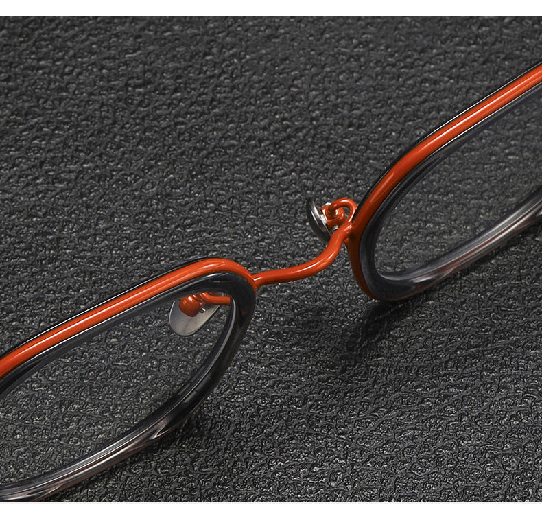 Krasivyy Womens Full Rim Square Titanium Acetate Eyeglasses 45962 — view 2 | Krasivyy at FuzWeb