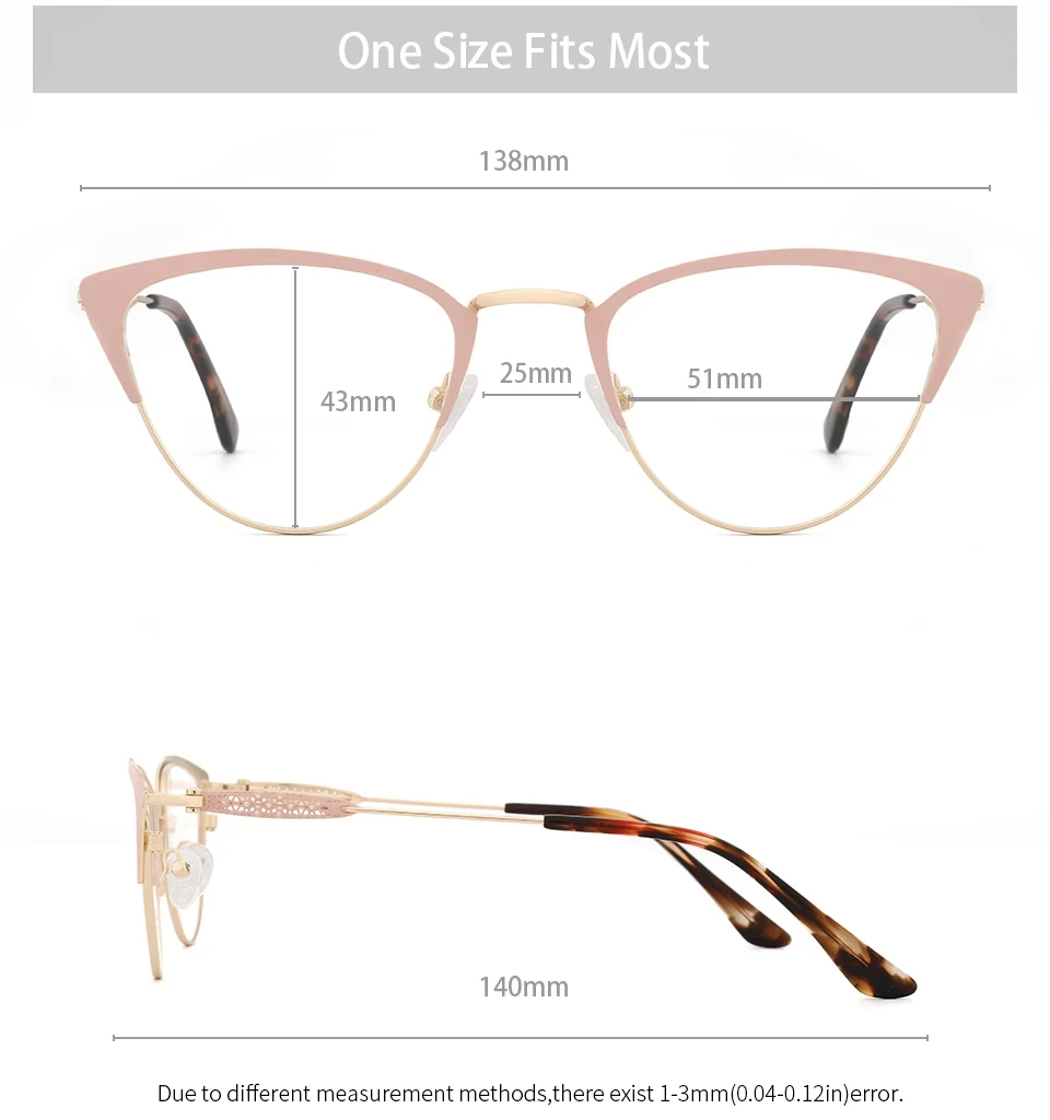 Kansept Womens Full Rim Cat Eye Acetate Steel Reading Glasses 513743 — view 2 | Kansept at FuzWeb