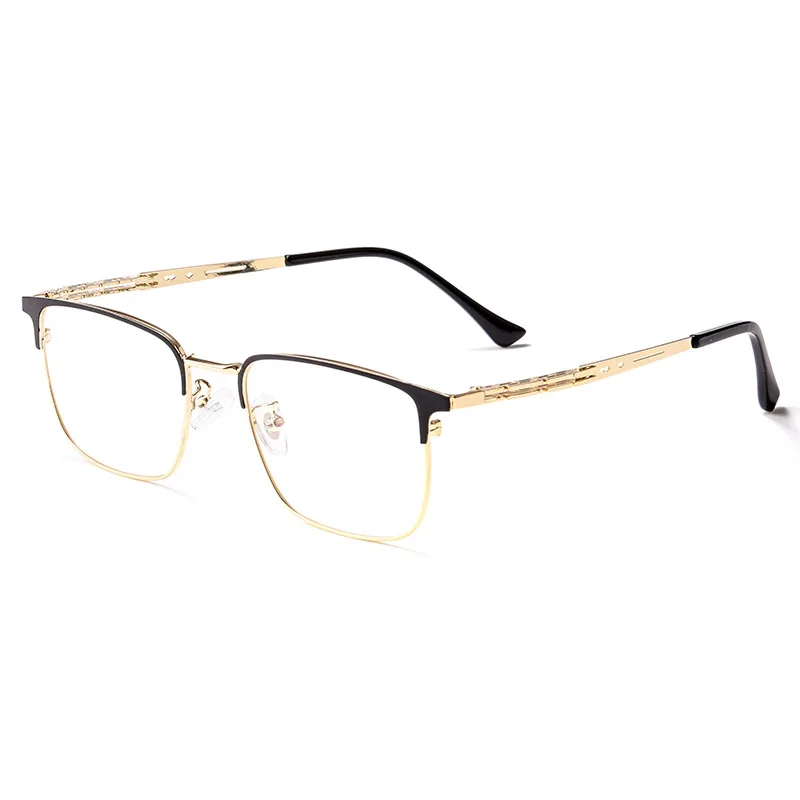 Gmei Optical 3827J unisex square alloy prescription eyeglasses