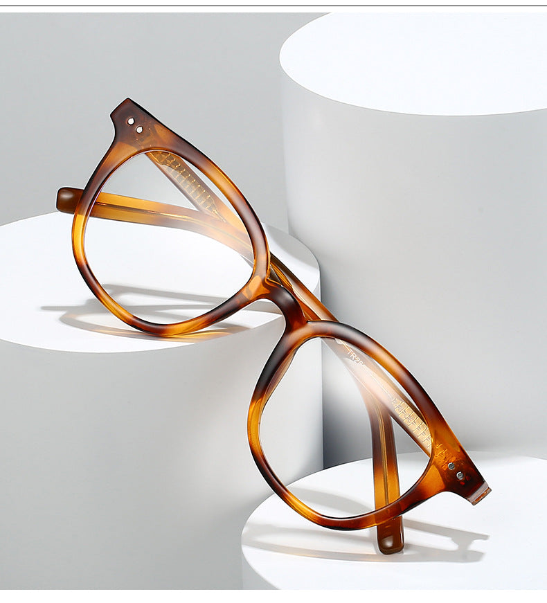 Kocolior Unisex Full Rim Oval Tr 90 Photochromic Reading Glasses 28005 — view 3 | Kocolior at FuzWeb