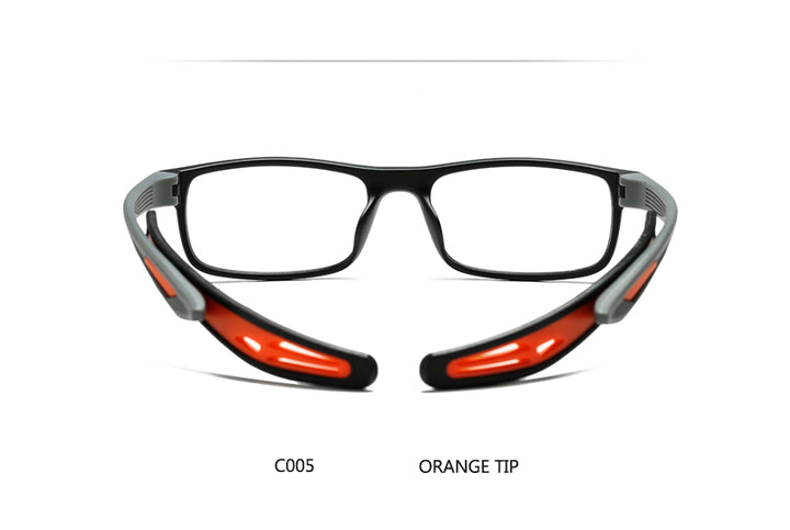 Oveliness Unisex Full Rim Square Tr 90 Titanium Sport Eyeglasses Olad55p.