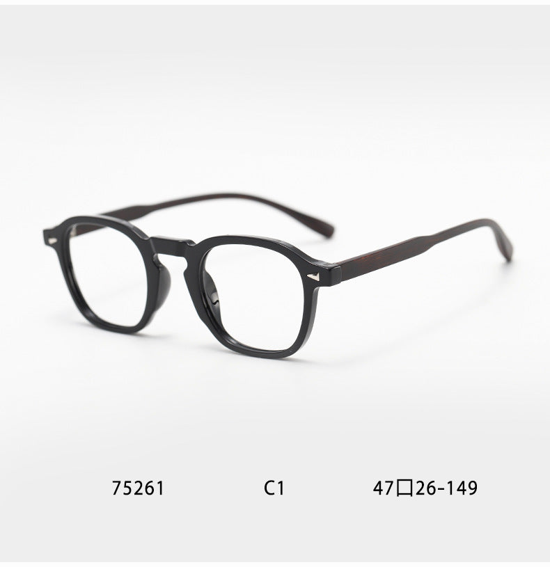 Kocolior Unisex Full Rim Square Tr 90 Alloy Photochromic Reading Glasses 75261.