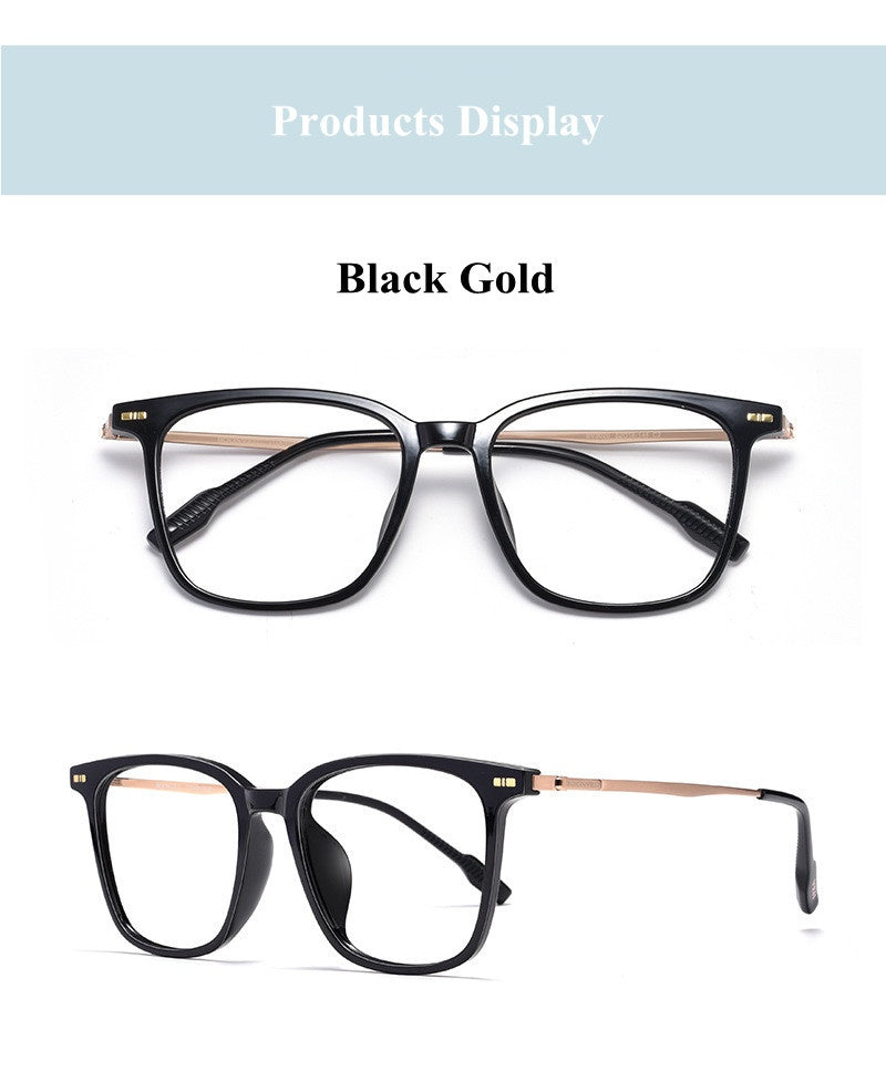 Chashma Ochki Unisex Full Rim Square Tr 90 Titanium Eyeglasses 331020 — view 2 | Chashma Ochki at FuzWeb