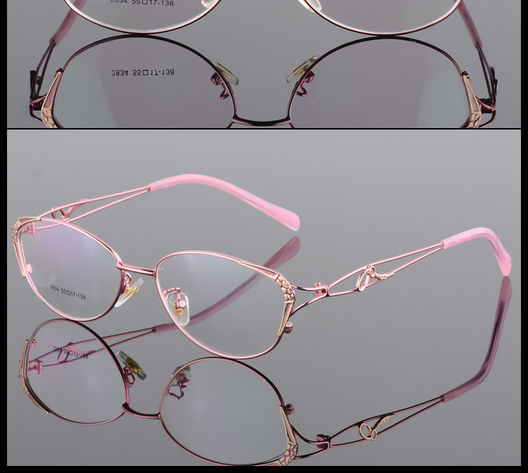 Womens Full Rim Eyeglasses Alloy Frame S2834 — view 15 | Bclear at FuzWeb