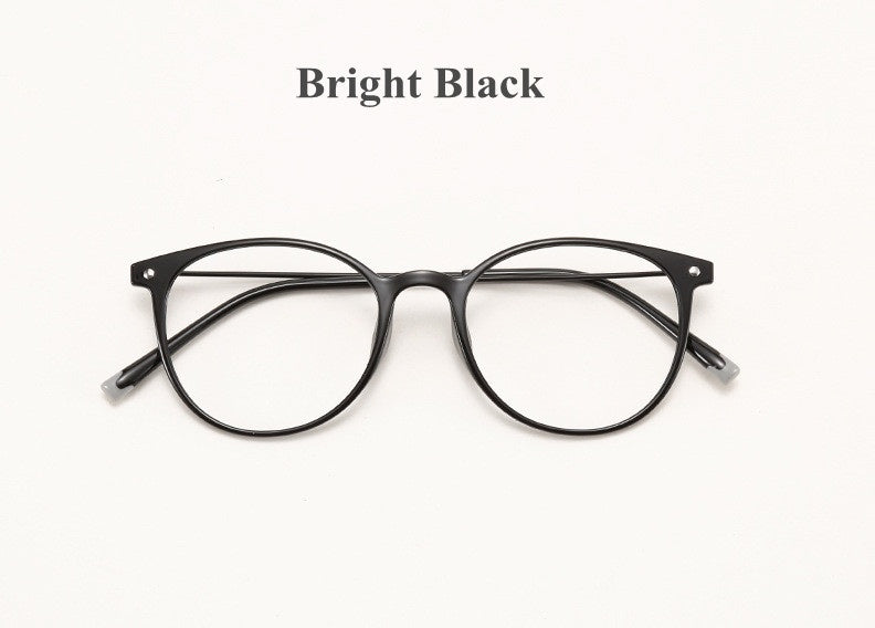 Chashma Ochki Womens Full Rim Round Ultem Alloy Eyeglasses 32149 — view 2 | Chashma Ochki at FuzWeb