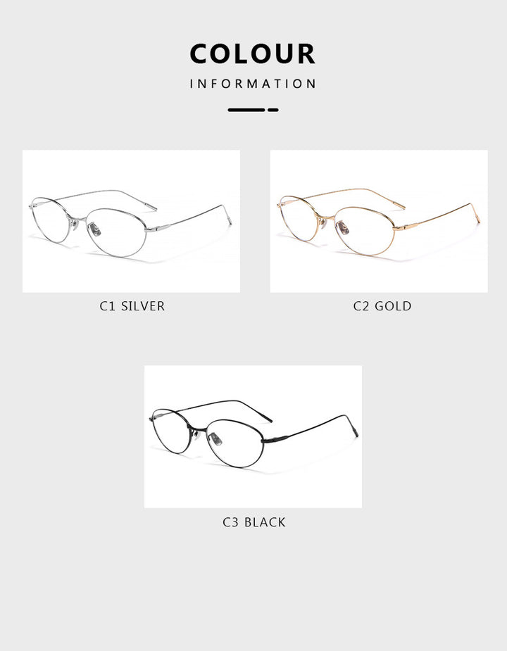 Kansept Womens Full Rim Oval Cat Eye Alloy Reading Glasses 230083 — view 2 | Kansept at FuzWeb