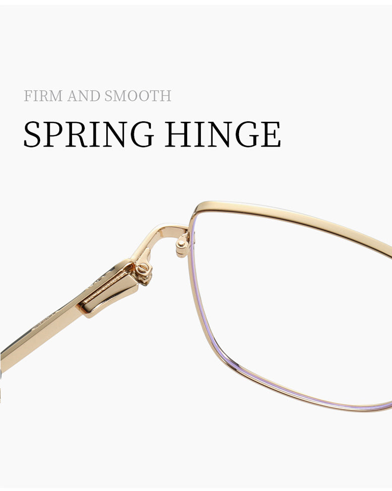 Kansept Womens Full Rim Square Cat Eye Alloy Reading Glasses 556989 — view 2 | Kansept at FuzWeb