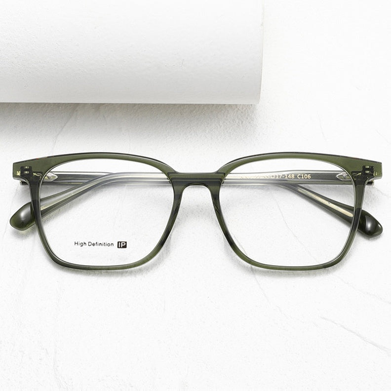 Chashma Ottica Unisex Full Rim Square Acetate Eyeglasses 62127 — view 2 | Chashma Ottica at FuzWeb