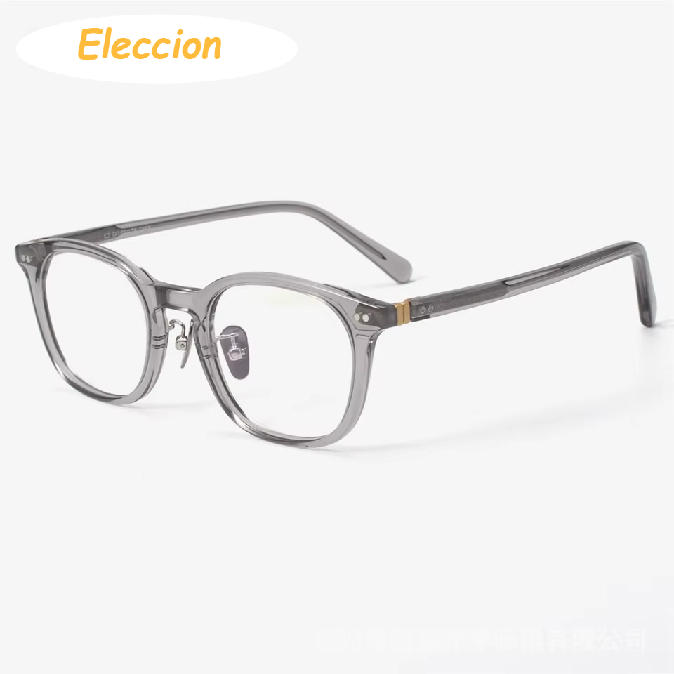 Eleccion Women's Full Rim Square Acetate Eyeglasses 94263