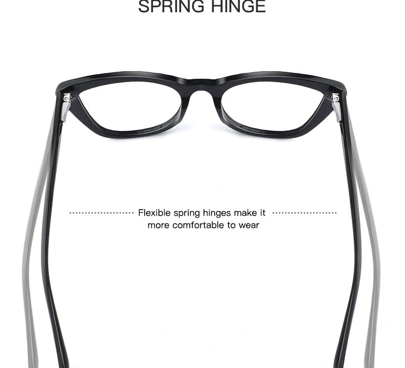 Hotochki Womens Full Rim Cat Eye TR-90 Resin Acetate Frame Eyeglasses Z508 — view 14 | Hotochki at FuzWeb