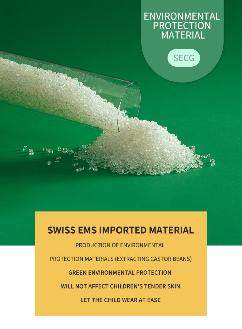 Secg Unisex Youth Full Rim Square Tr 90 Silicone Eyeglasses 3018 — view 3 | Secg at FuzWeb