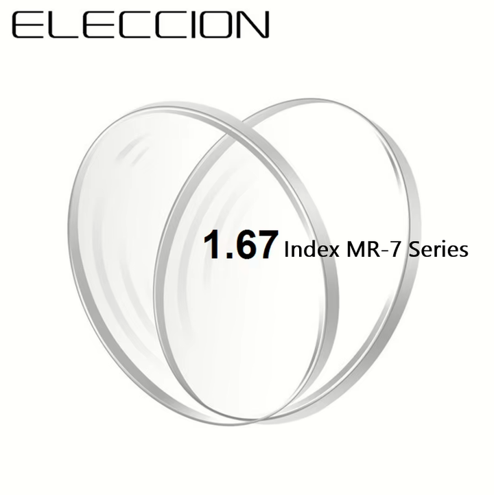 Eleccion Single Vision 1.67 Index MR-7 Clear Lenses Lenses Eleccion Lenses