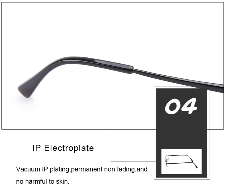 Krasivyy Unisex Full Rim Square Titanium Eyeglasses Kr4755 — view 6 | Krasivyy at FuzWeb