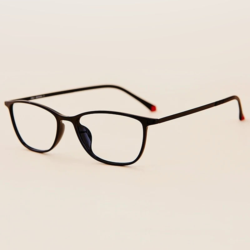 Chashma Ottica Women Full Rim Square Acetate Eyeglasses 11149 - Matte Black