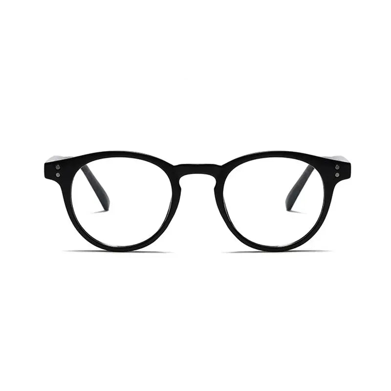 Kocolior Unisex Full Rim Round Acetate Hyperopic Reading Glasses 3313.
