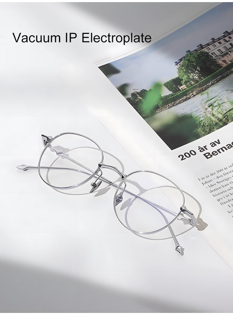 Krasivyy Unisex Full Rim Square Titanium Eyeglasses 14618 — view 2 | Krasivyy at FuzWeb