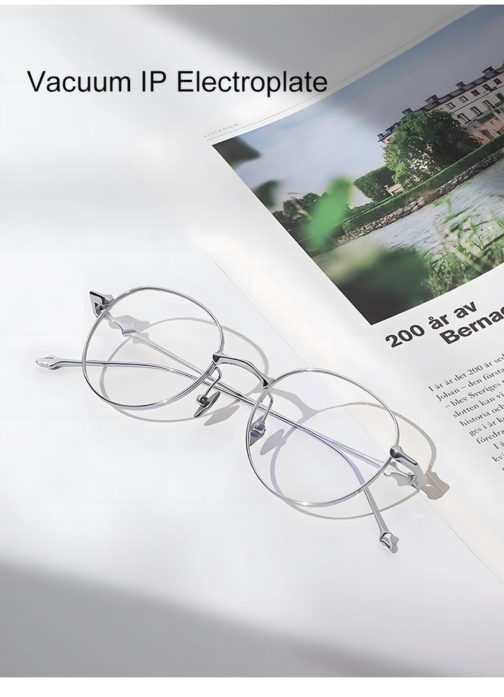 Krasivyy Unisex Full Rim Square Titanium Eyeglasses 14618 — view 2 | Krasivyy at FuzWeb