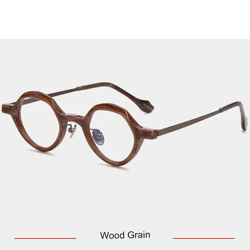 Krasivyy Unisex Full Rim Oval Titanium Acetate Eyeglasses 96071.