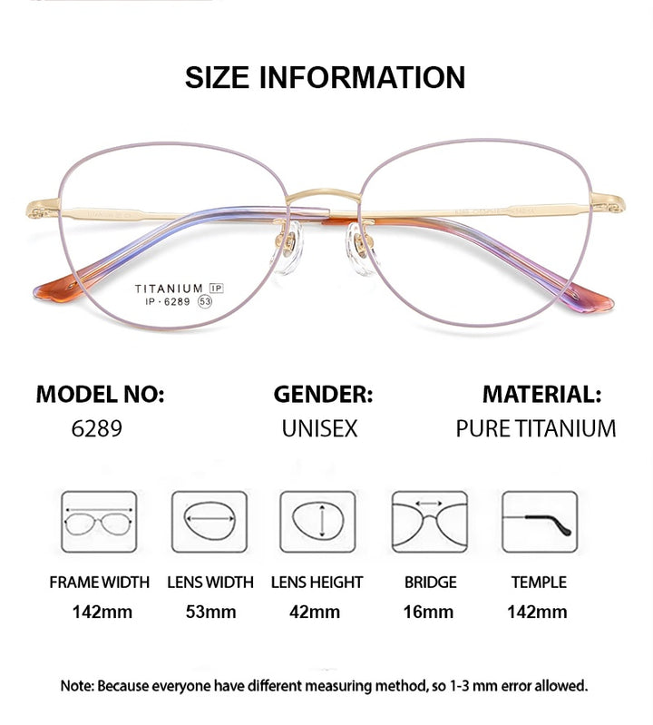 Chashma Ottica Womens Full Rim Polygon Round Titanium Eyeglasses 776289 — view 1 | Chashma Ottica at FuzWeb