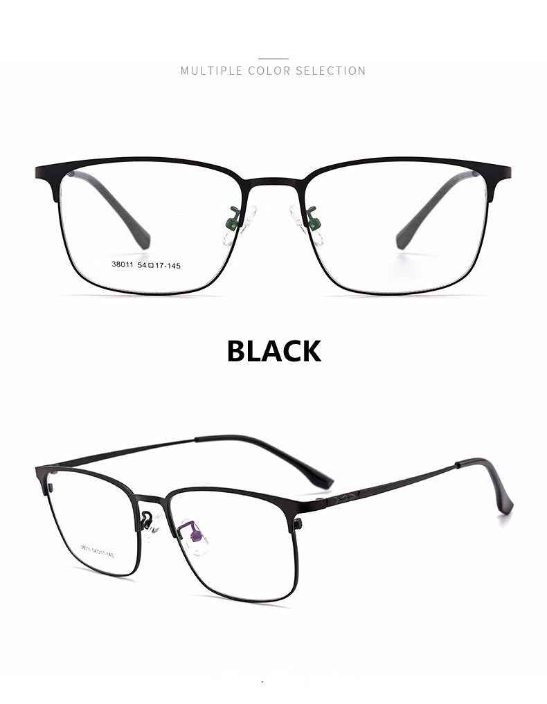 Kocolior Unisex Full Rim Square Alloy Hyperopic Reading Glasses 38011.