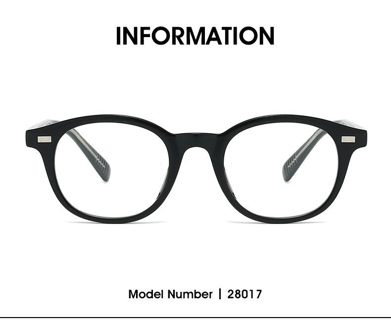 Kocolior Unisex Full Rim Round Tr 90 Photochromic Reading Glasses 28017 — view 1 | Kocolior at FuzWeb