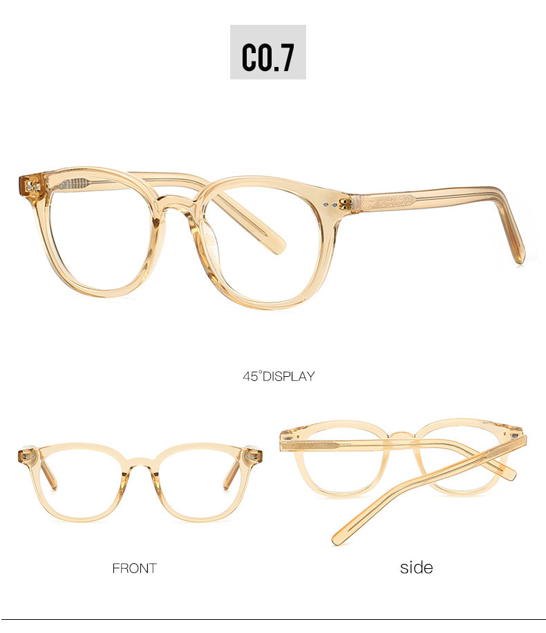 Kocolior Unisex Full Rim Oval Tr 90 Photochromic Reading Glasses 28005.