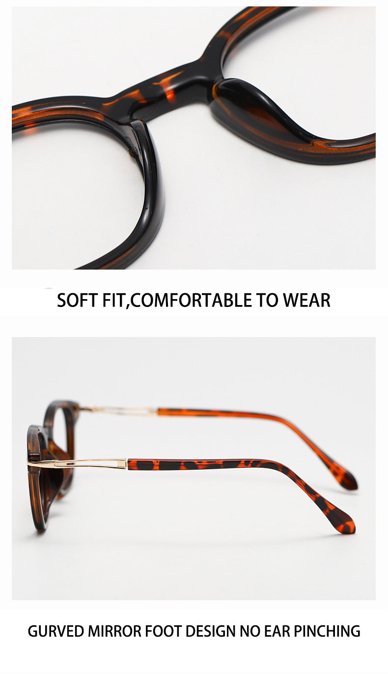 Kocolior Unisex Full Rim Square Alloy Acetate Photochromic  Reading Glasses 86058 — view 2 | Kocolior at FuzWeb