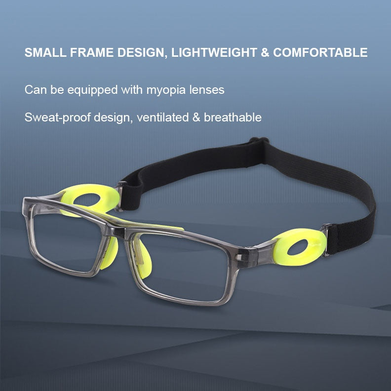 Chashma Ottica Unisex Full Rim Square Tr 90 Titanium Sport Eyeglasses C050 — view 3 | Chashma Ottica at FuzWeb