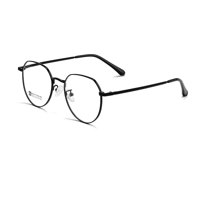 Gmei Optical 1015 unisex round alloy prescription eyeglasses — view 6