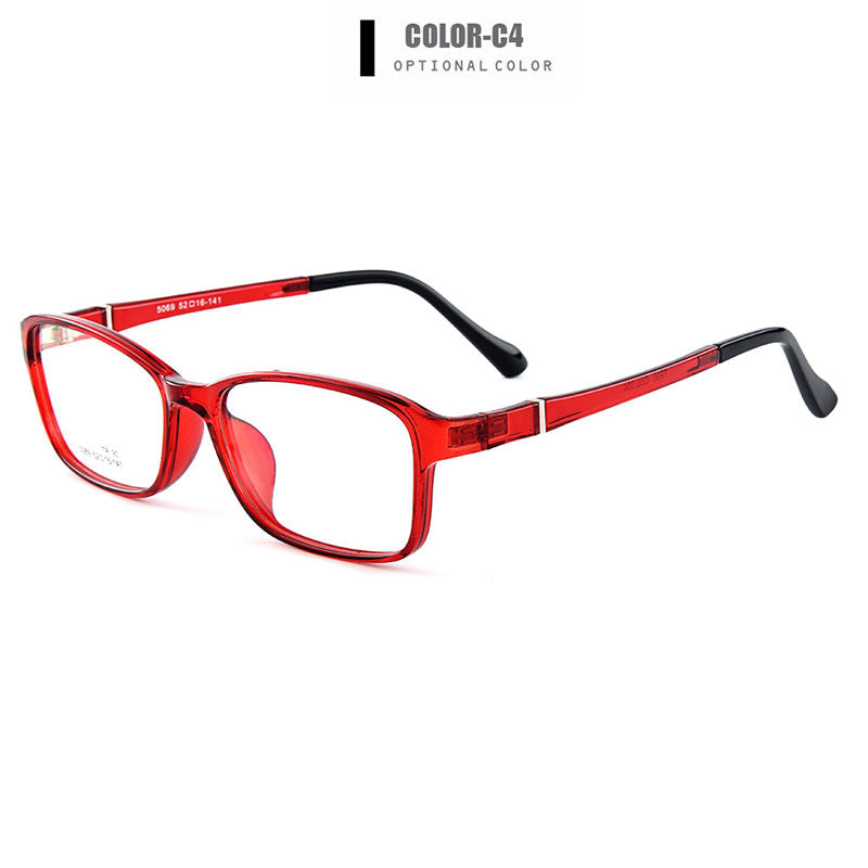 Gmei Unisex Eyeglasses Ultra-Light Tr90 Plastic 4 Colors M5069.