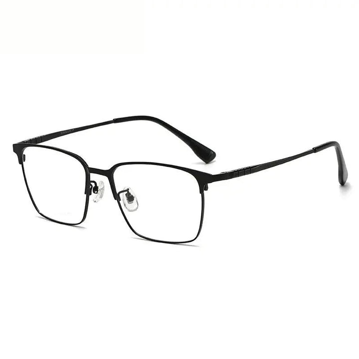 Chashma Ottica Unisex Full Rim Square Titanium Eyeglasses 98601 — view 4 | Chashma Ottica at FuzWeb