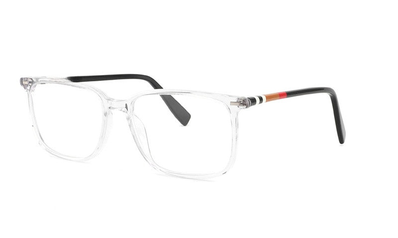 Chashma Ochki Unisex Full Rim Square Rectangle Acetate Eyeglasses 9021.