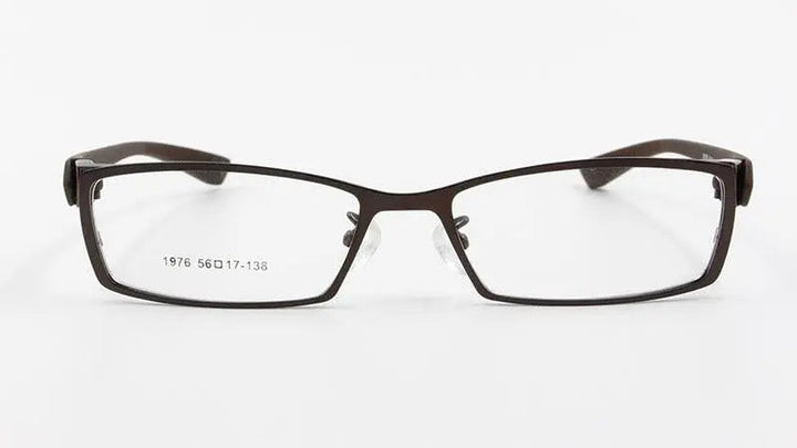 Bclear Men Titanium Alloy Metal Eyeglasses Full Rim Eyewear S1976 — view 16 | Bclear at FuzWeb