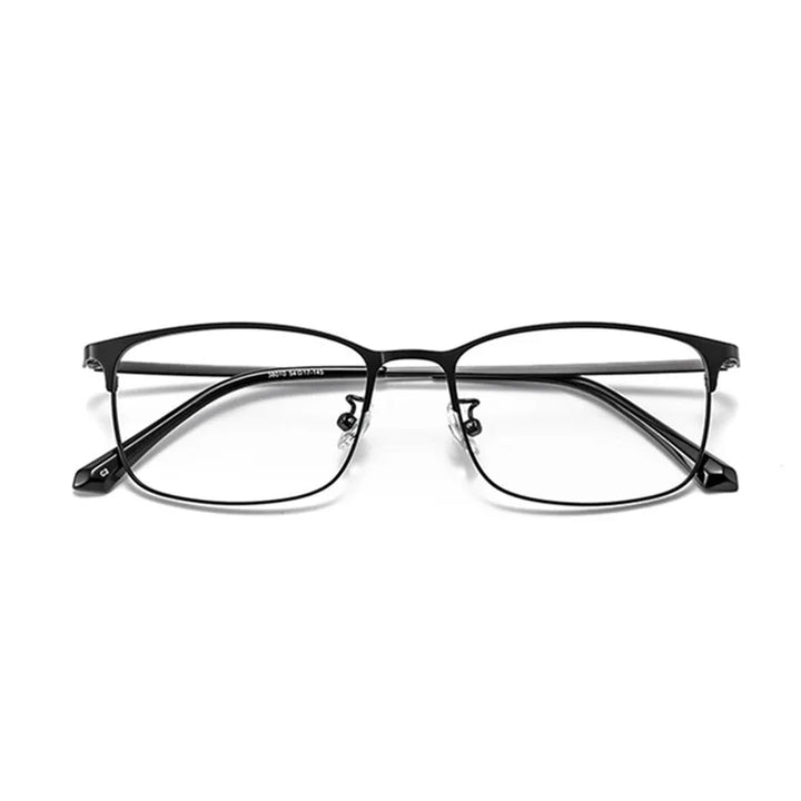 Kocolior Unisex Full Rim Square Alloy Hyperopic Reading Glasses 38010 — view 5 | Kocolior at FuzWeb