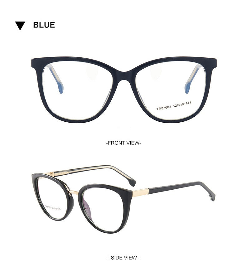 Chashma Ochki Womens Full Rim Square Tr90 Titanium Eyeglasses 87004 — view 8 | Chashma Ochki at FuzWeb