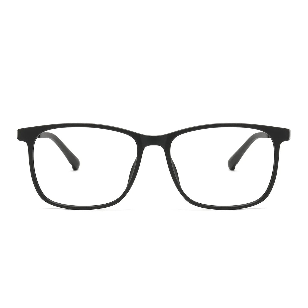 Bclear Unisex Full Rim Square TR90 Eyeglasses SM-9825 - view 5