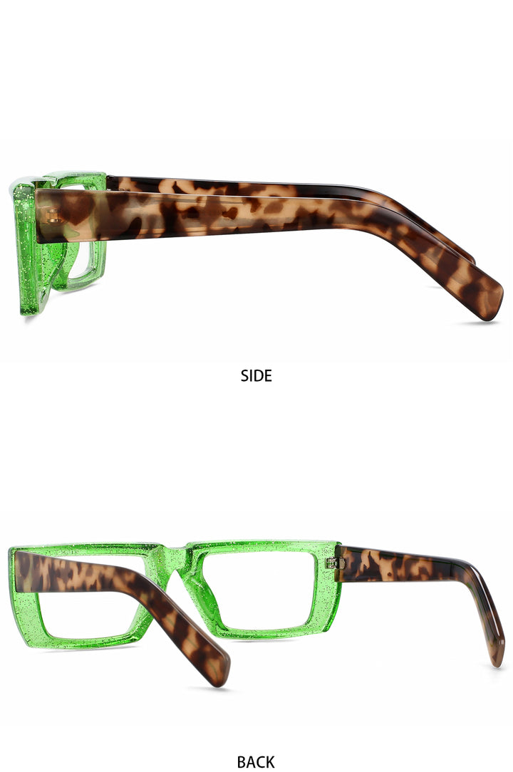 CCspace Womens Full Rim Square Tr 90 Eyeglasses 56435 — view 7 | CCspace at FuzWeb