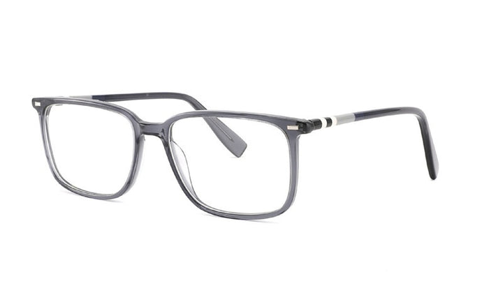 Chashma Ochki Unisex Full Rim Square Rectangle Acetate Eyeglasses 9021.