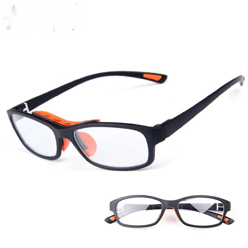 Chashma Ottica Unisex Full Rim Square Tr 90 Titanim Sport Goggle Eyeglasses 010.