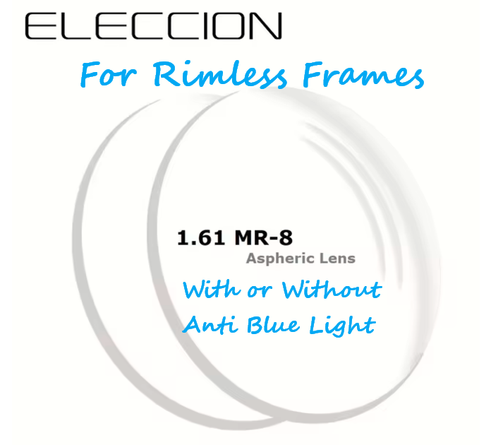 Eleccion Single Vision 1.61 Index MR-8 Clear Lenses Lenses Eleccion Lenses