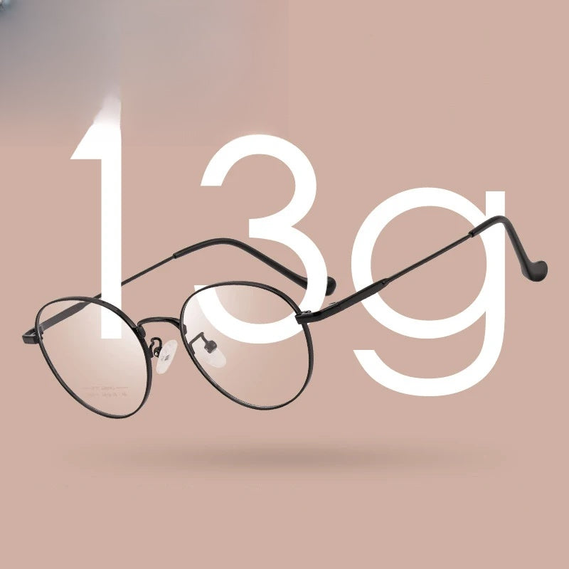 Chashma Ottica Unisex Full Rim Oval Stainless Steel Eyeglasses A017 — view 12 | Chashma Ottica at FuzWeb