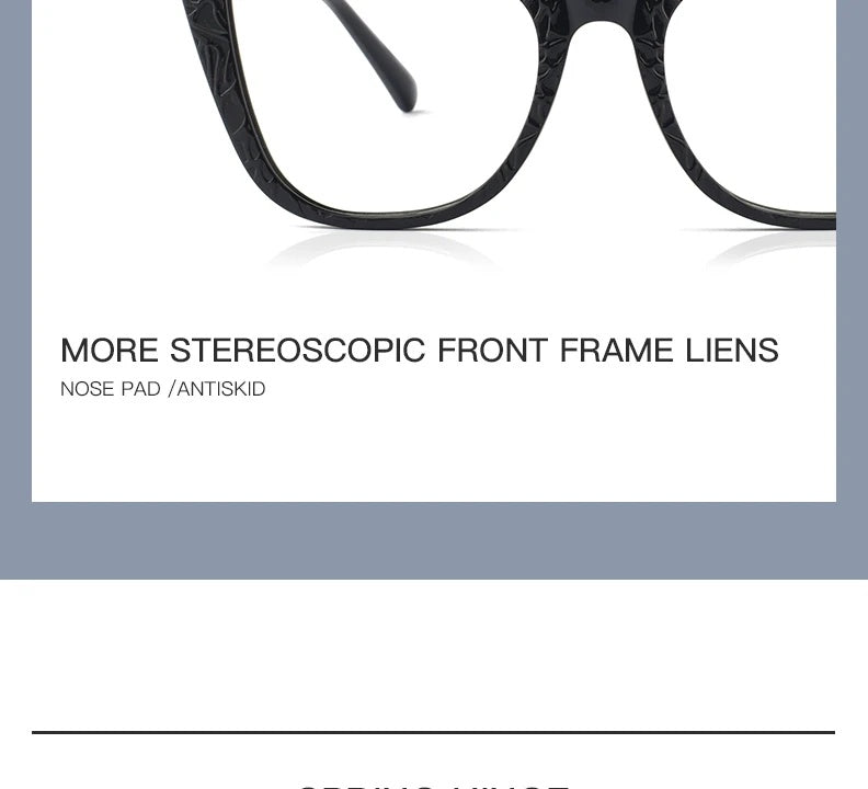 Hotochki Womens Full Rim Cat Eye TR-90 Resin Acetate Frame Eyeglasses Z508 — view 13 | Hotochki at FuzWeb